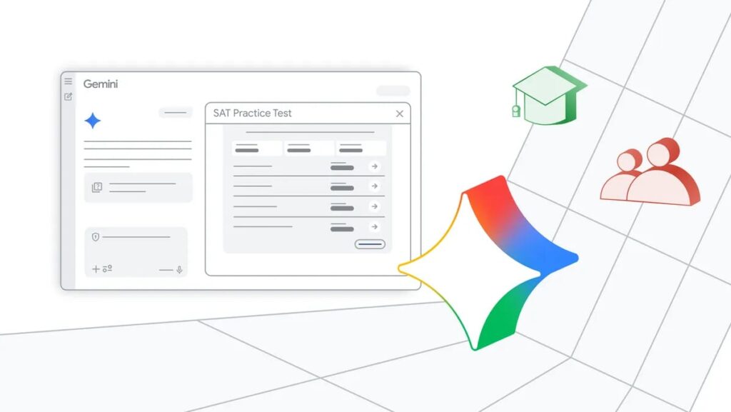 Google Gemini Launches Free SAT Practice Test - EduNirvana