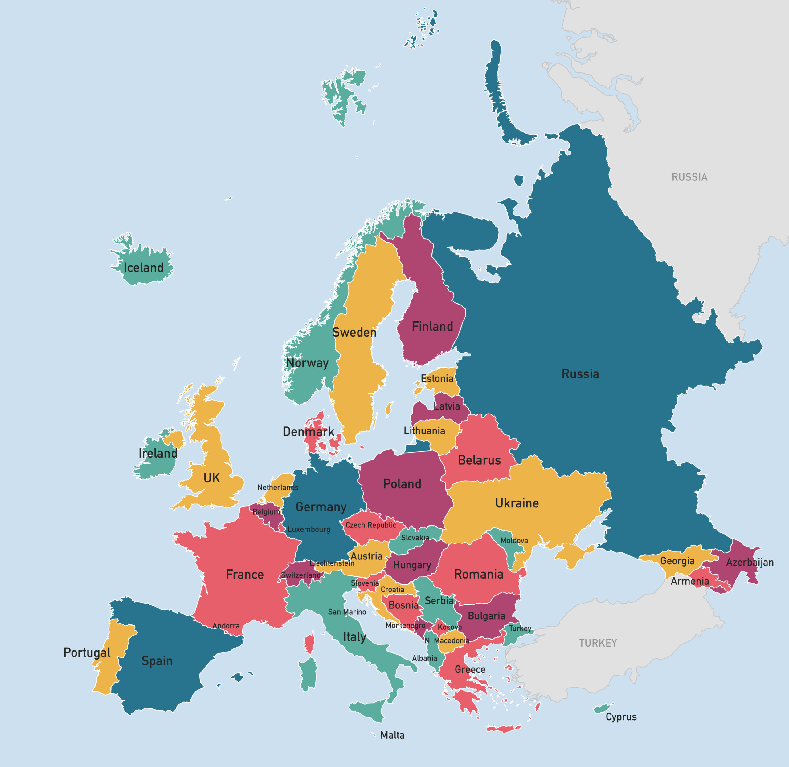 european countries for engineering